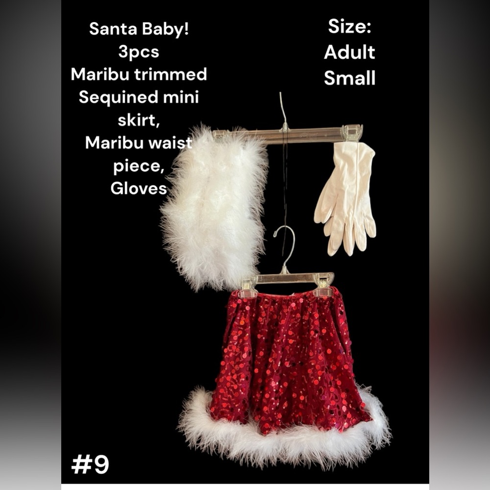 Christmas costume, Adult, anta Baby! , 3 pieces!